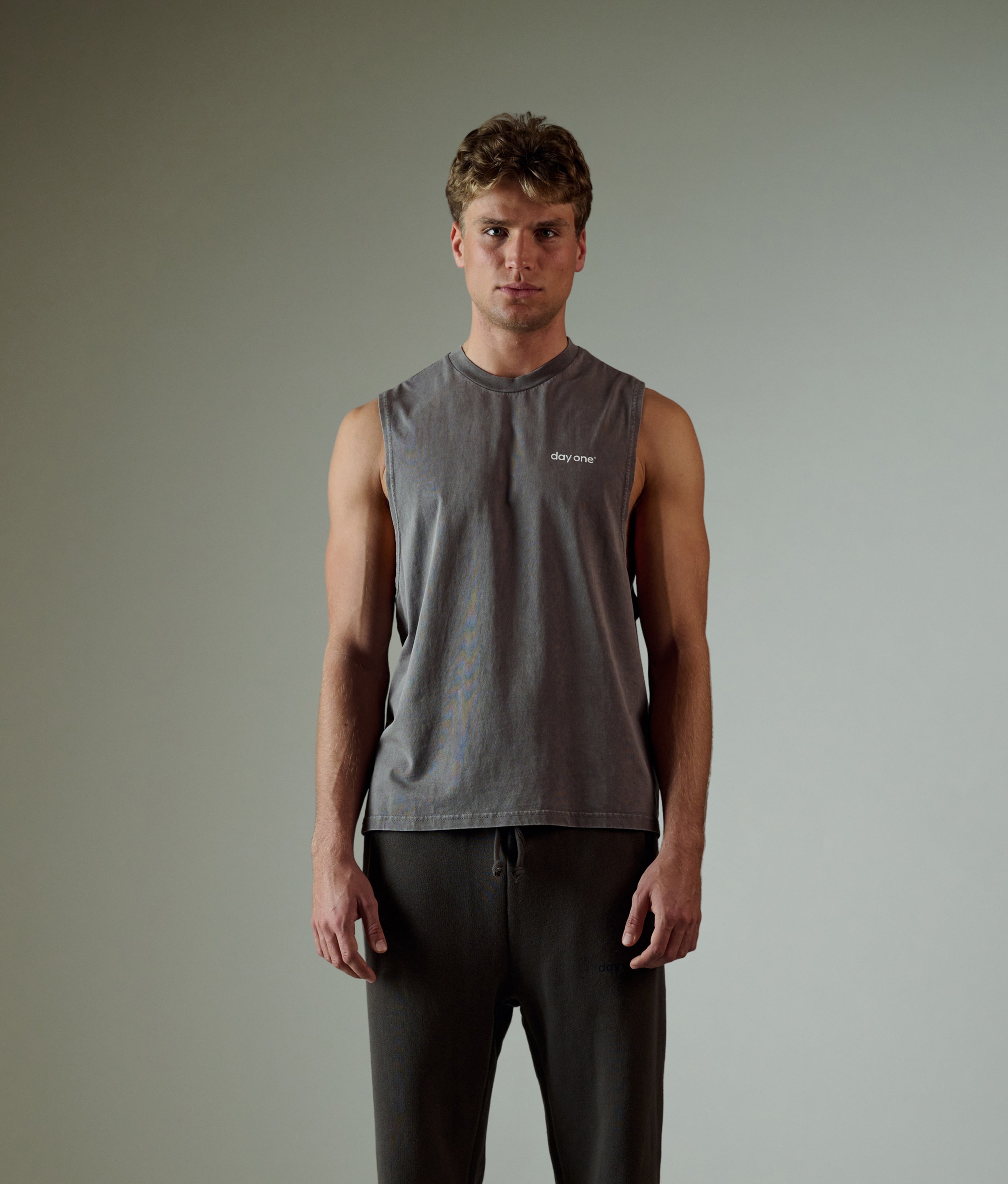 Gym Tank Vintage Grey